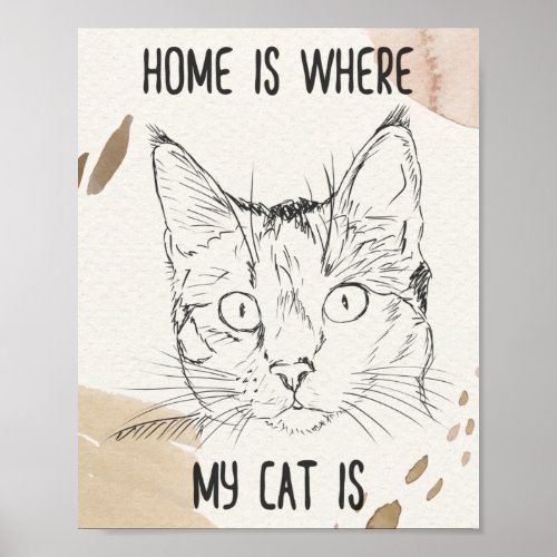 Home Is Where My Cat Is Home Is Where Cat Is Poster