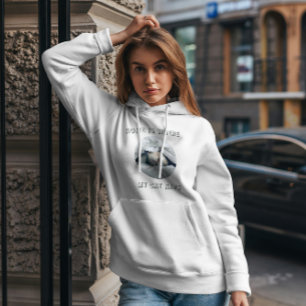 Home is where my cat naps custom pet photo hoodie