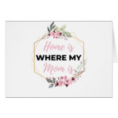 Home Is Where My Mom Is black (Front Horizontal)