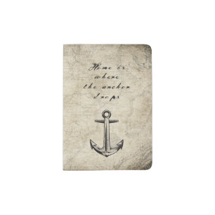 Home is where the anchor drops passport holder