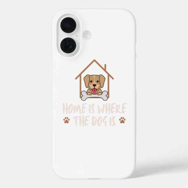Home is where the Dog is Case-Mate iPhone Case (Back)