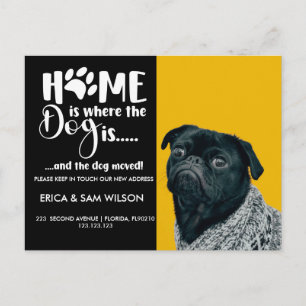 Home is Where the Dog is - Moving Announcement