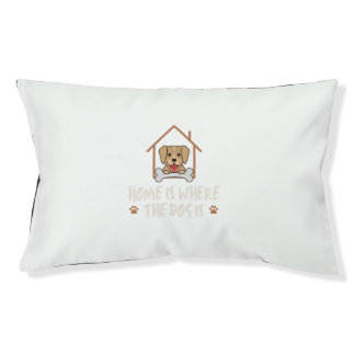 Home is where the Dog is Pet Bed