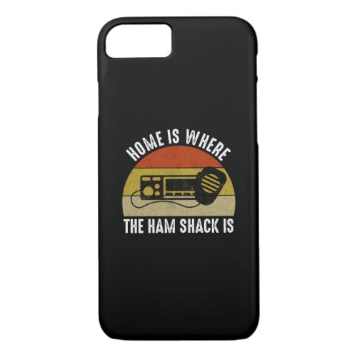 Home Is Where The Ham Shack Is iPhone 87 Case