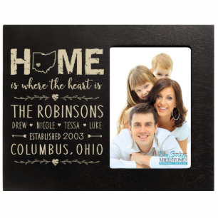 Home Is Where the Heart High Quality Picture Frame