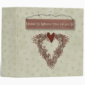 Home Is Where The Heart Is Binder