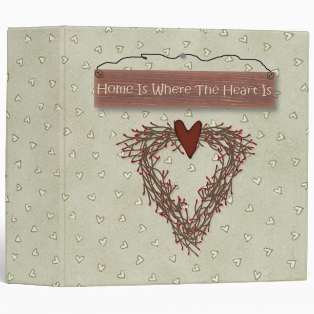 Home Is Where The Heart Is Binder (Front/Spine)