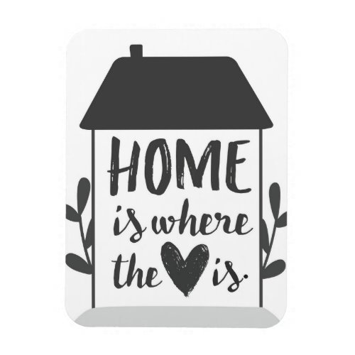 Home is where the heart is _ magnet
