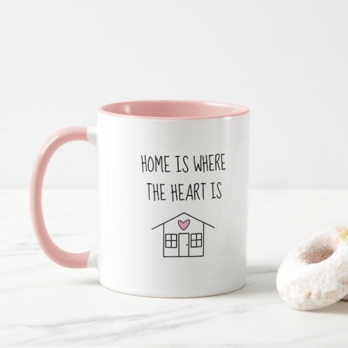 Home Is Where the Heart Is Mug