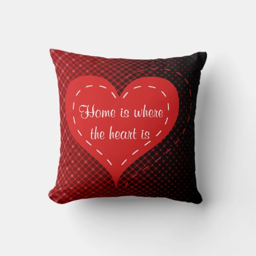 Home Is Where The Heart Is Pillows