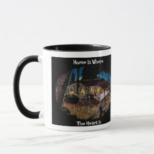 "Home Is Where The Heart Is" Possum Trot Mug