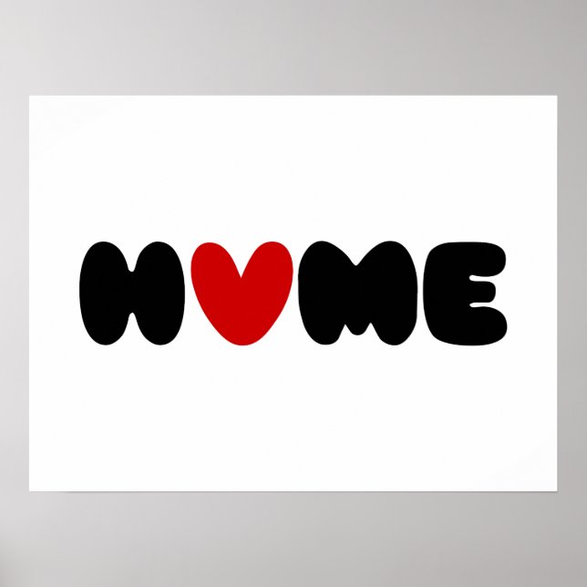 Home Is Where The Heart Is Poster (Front)