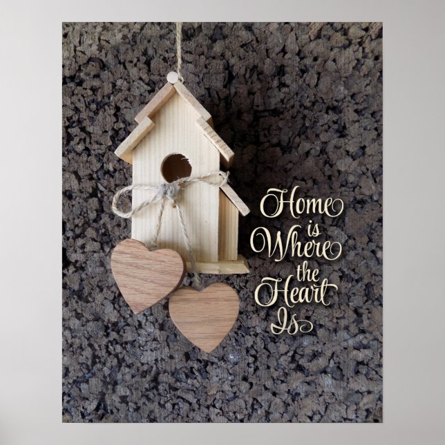 "Home Is where the Heart Is" poster (Front)