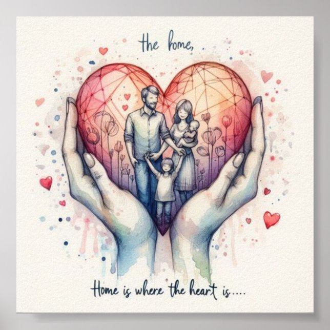 Home is Where the Heart is Print (Front)