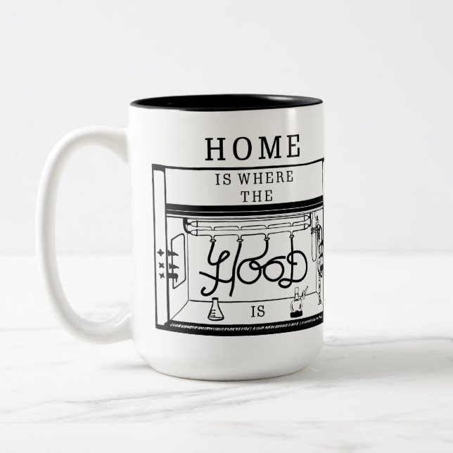 Home Is Where The Hood Is Mug (Left)