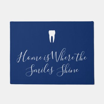 Home Is Where The Smiles Shine Floormat Doormat by identica at Zazzle