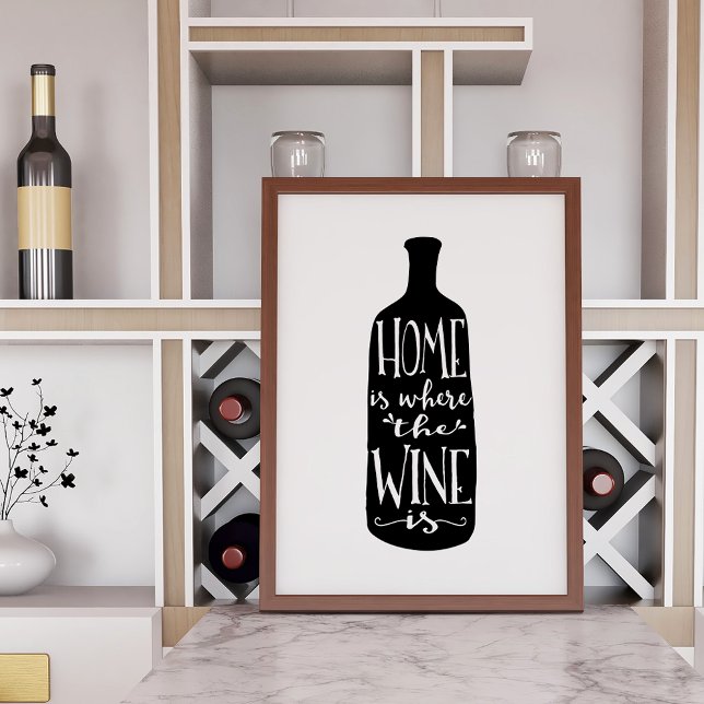 Home Is Where the Wine Is | Art Print (Creator Uploaded)