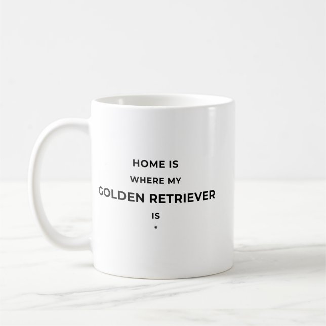 Home Is Where... -White Mug (Left)