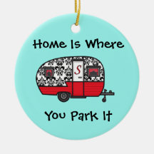 Home is Where You Park It Ornament