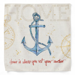 Home is Where You Set Your Anchor Bandana