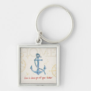 Home is Where You Set Your Anchor Keychain