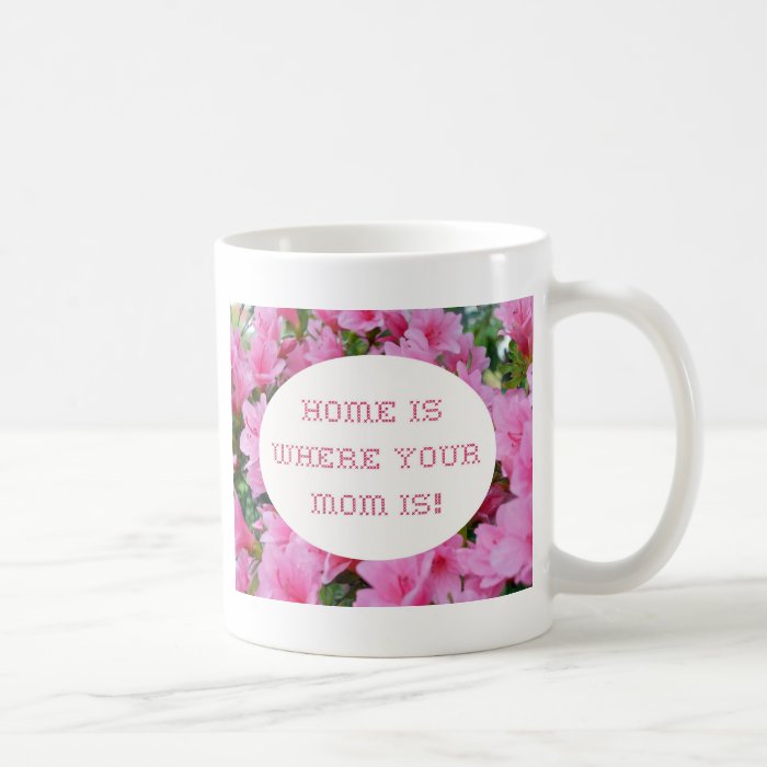 Home is where your Mom is. Coffee Mugs