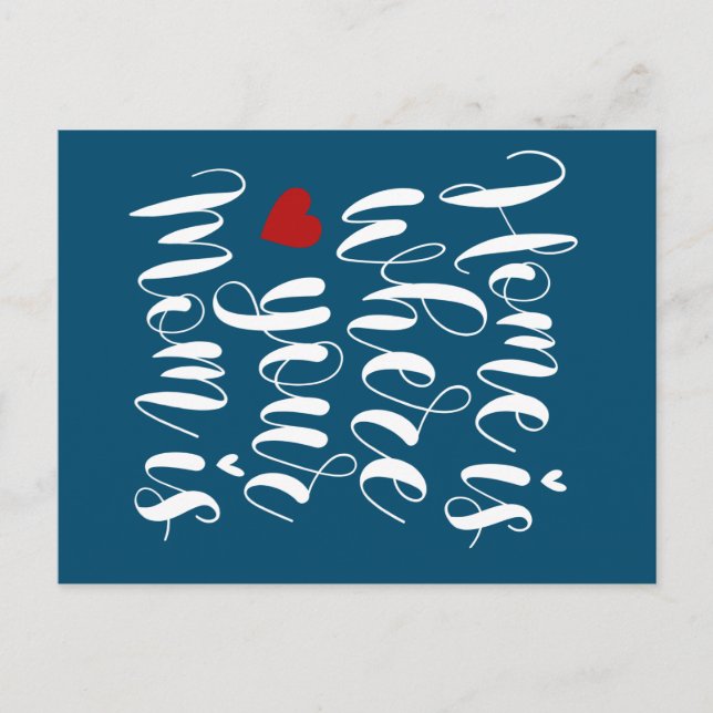 Home is Where Your Mom is Mother's Day | Postcard (Front)