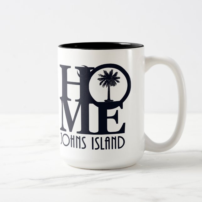 HOME Johns Island SC 15oz Two-Tone Coffee Mug (Right)