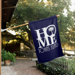 HOME Johns Island South Carolina House Flag