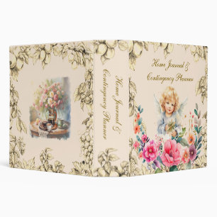 Home Journal and Contingency Planner  3 Ring Binder
