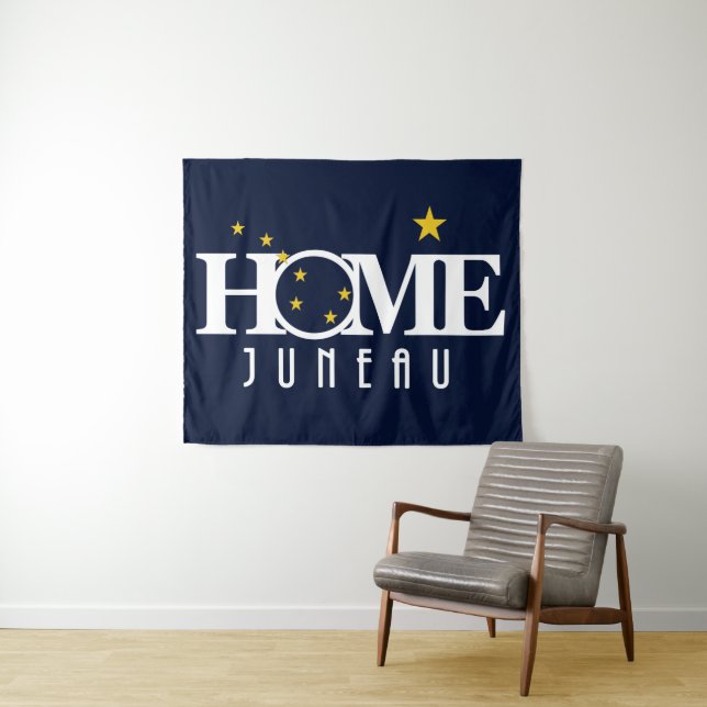 HOME Juneau Alaska Tapestry (In Situ (Horizontal))