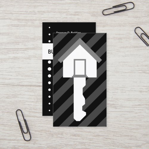 home key business card