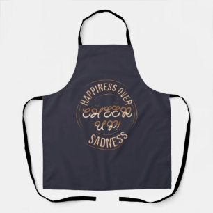 HOME/KITCHEN CHOOSE HAPPY CHEER UP APRON 