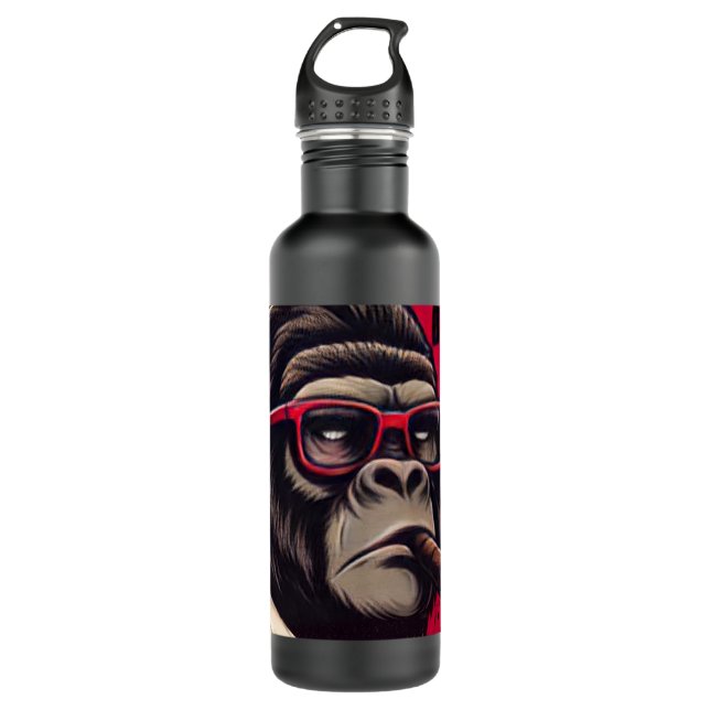 Home/Kitchen Gorilla Boss Water Bottle (Front)