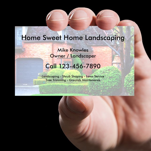 Home Landscaping Business Card (Creator Uploaded)