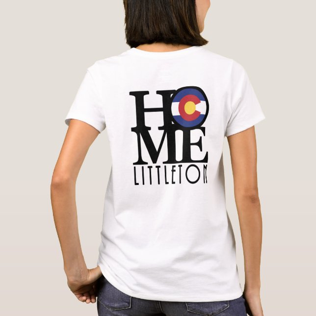 HOME Littleton (Back print) T-Shirt (Back)