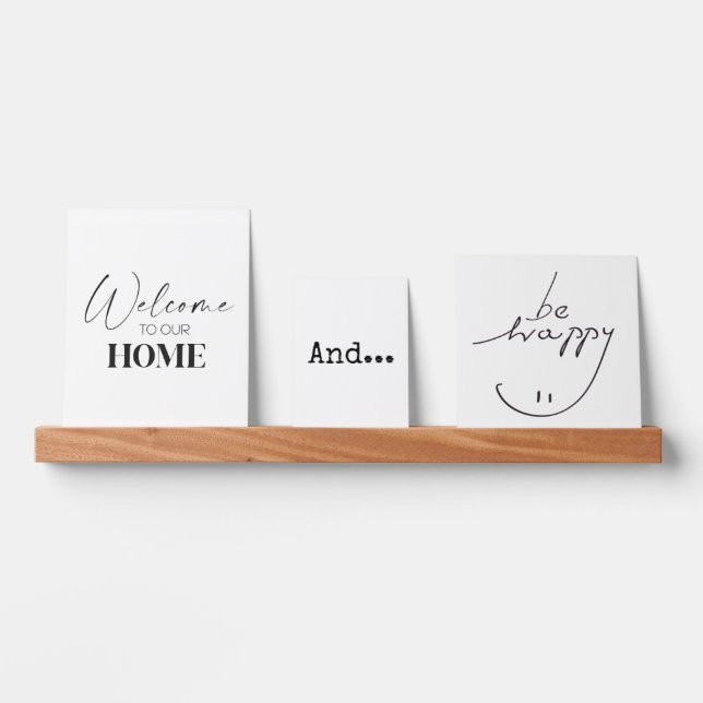 Home & Living > Home Décor > Frames & Displays  Picture Ledge (Front)