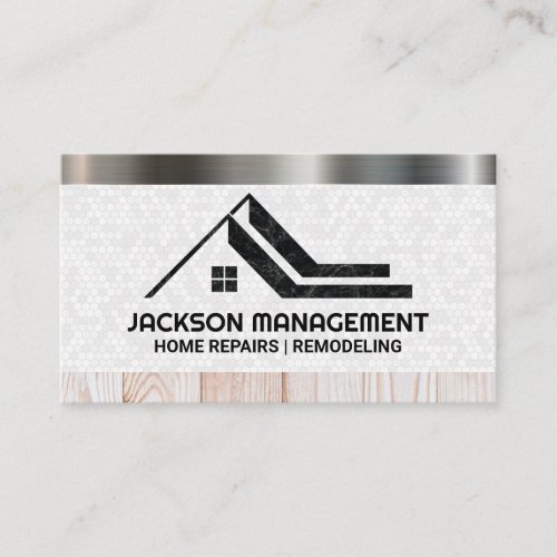 Home Logo  Building Material Business Card