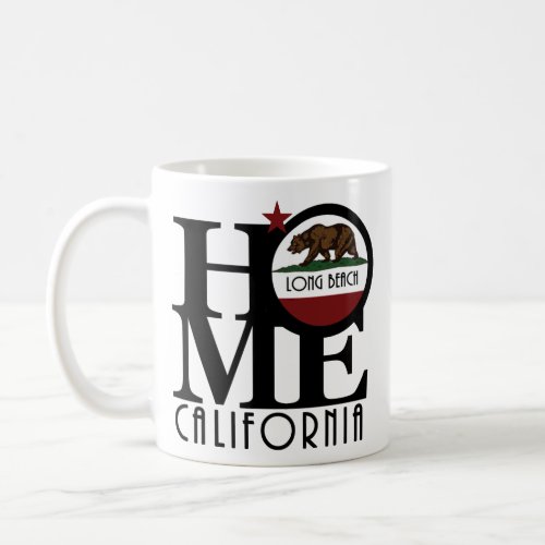 HOME Long Beach CA 11oz Two_Tone Coffee Mug