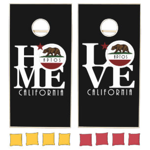 HOME / LOVE Aptos California Cornhole Set