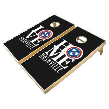 HOME/LOVE Nashville Stone Coaster White Text