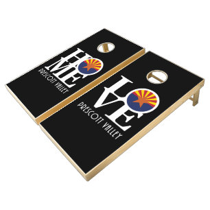 HOME/LOVE Prescott Valley Cornhole Cornhole Set