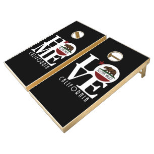 HOME / LOVE Scotts Valley California  Cornhole Set