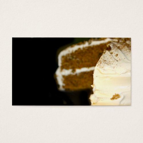 Home made cake business card templates