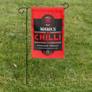 Home Made Chilli Sauce Garden Flag