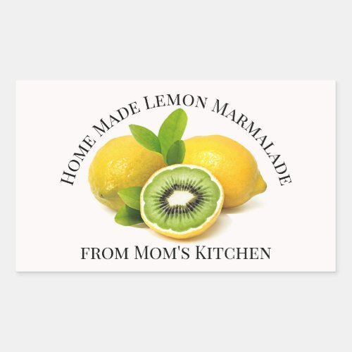 Home Made Lemon Marmalade Label