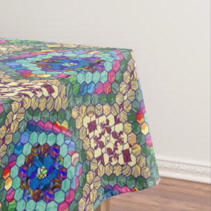 Home Made Quilt Tablecloth