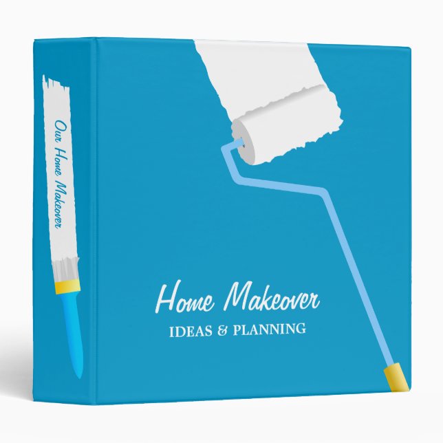 Home Makeover binder (Front/Spine)