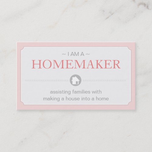 Home Maker Business Cards