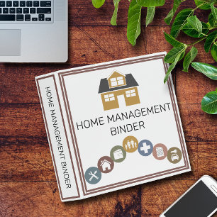 Home Management 3 Ring Binder